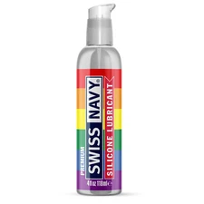 Swiss Navy Pride Edition Premium Silicone Lubricant 4oz - Anal Lube