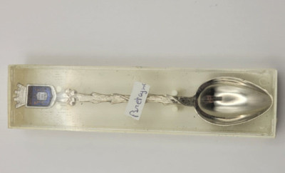 Petite cuillère de collection avec boîte, Blason Nausicaa