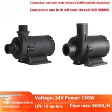24V High Temperature Resistant Pipeline Heating Booster 12V Submersible Pumps