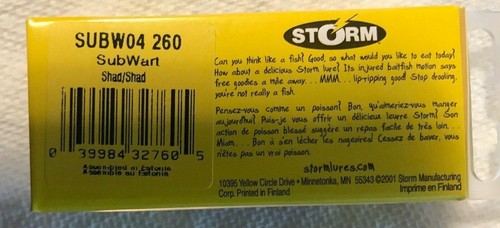 STORM Sub Wart 04 Shad - Picture 3 of 3