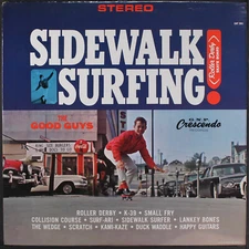 GOOD GUYS: sidewalk surfing GNP 12" LP 33 RPM