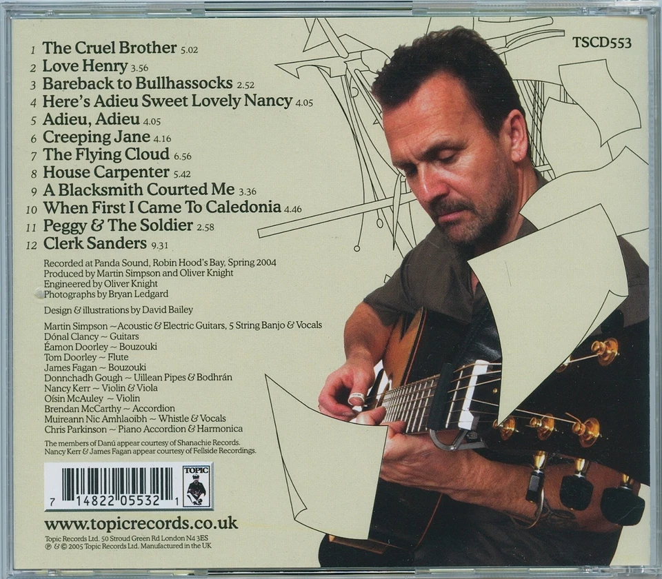 Martin Simpson – Kind Letters | CD | neuwertig - Bild 2 von 2