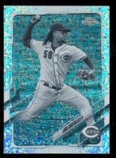 2021 Topps Chrome - LUIS CASTILLO #31 - Black & White Mini Diamond Refractor