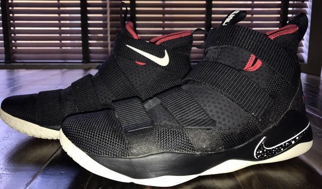 lebron james shoes black and white