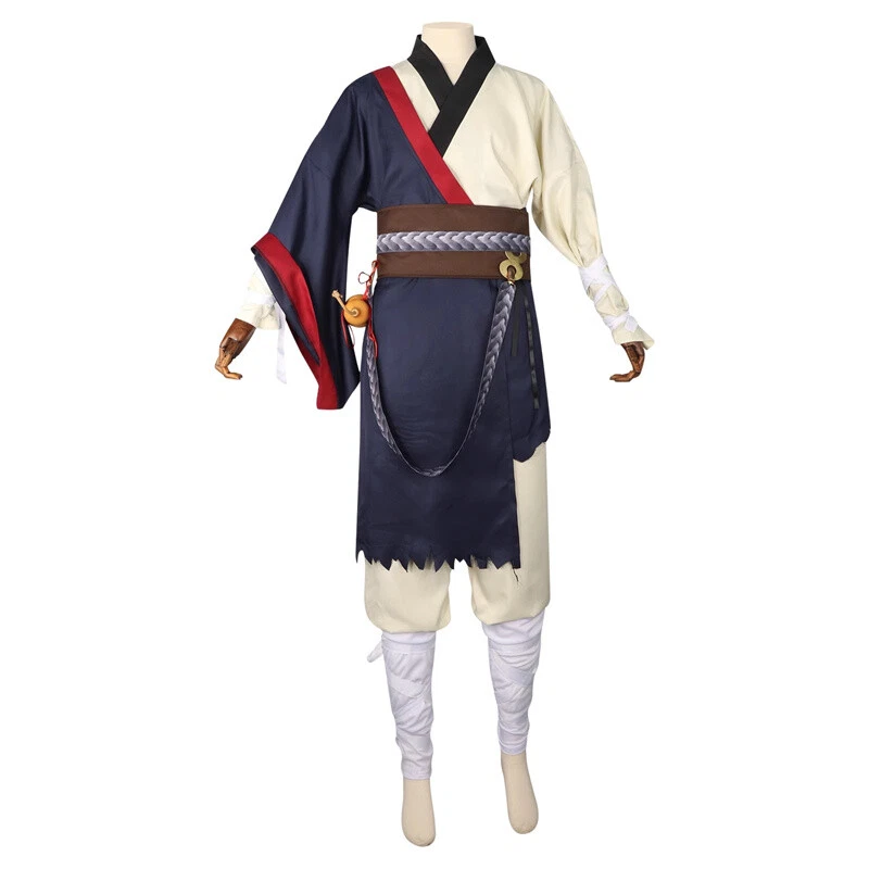 Black Myth: Wukong El Rey Mono Disfraz Trajes Conjunto Completo Juegos con disfraces  Foto 3 de 4