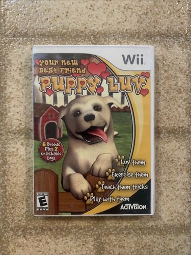 Puppy Luv - Nintendo Wii Video Game TESTED/Complete With Manual