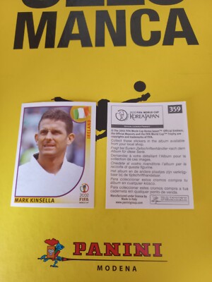 WORLD CUP 2002 KOREA MARK KINSELLA IRELAND N.359