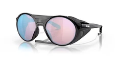 NEW Oakley CLIFDEN Polished Black Round PRIZM Snow Sapphire Sunglass OO9440-0256