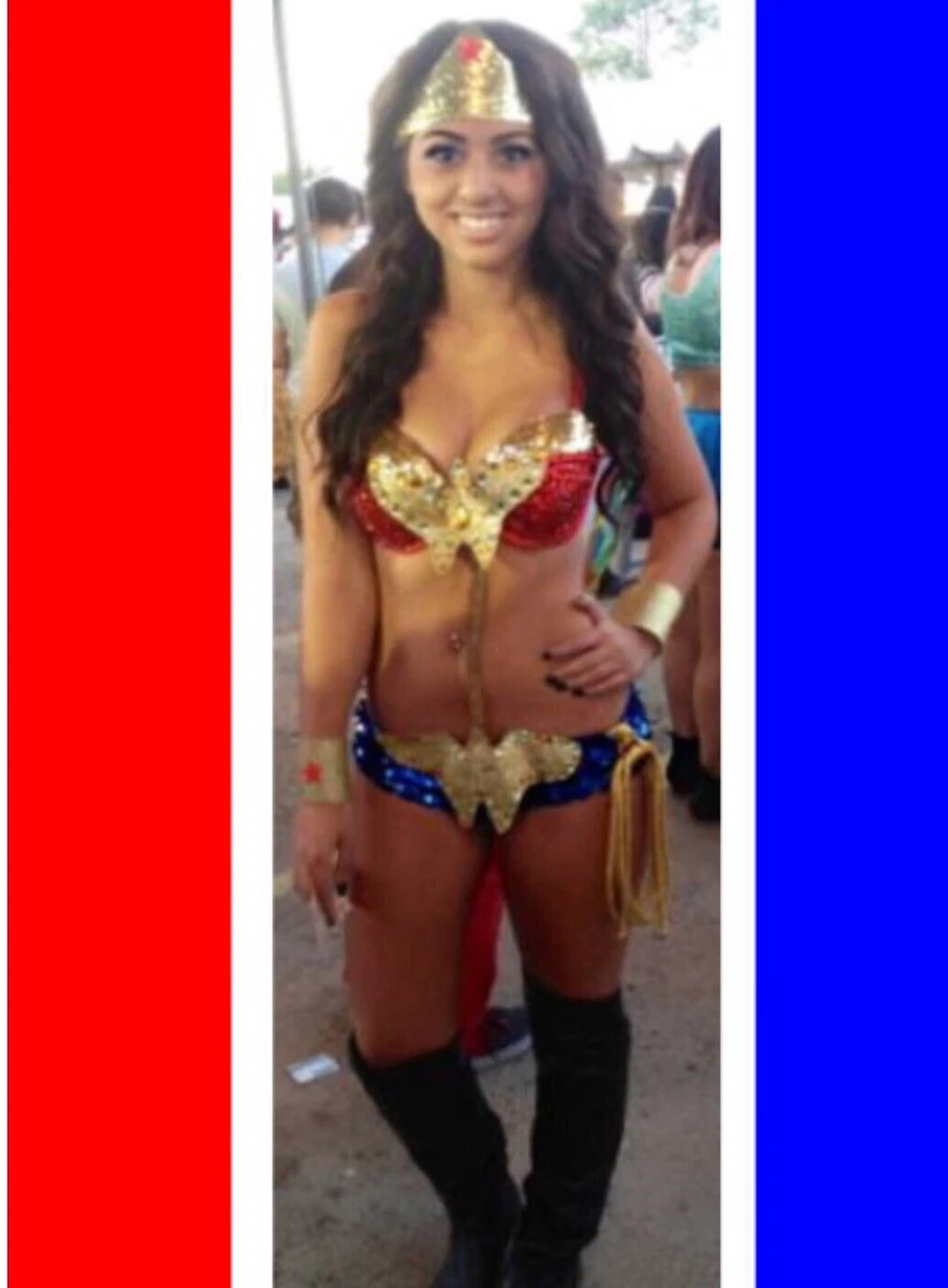 Wonder Woman Sexy Costume, Rave Bras, Theatre, Rave Clothes, Rave