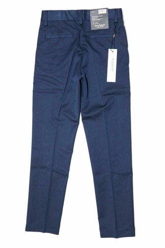 Leo & Zachary Boy's Adjustable Waist Fashion Slim Fit Slacks Pants Blue Size 8 - Picture 6 of 8