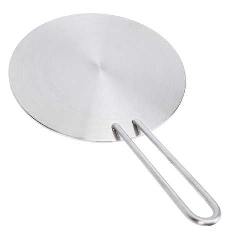 Heat Diffuser Easy To Clean Stainless Steel Round Induction Disk Safe For Glass - Picture 11 of 12