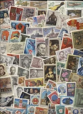 Russia 118 Different  Mint Never Hinged Stamp Collection - High Value -Bargain