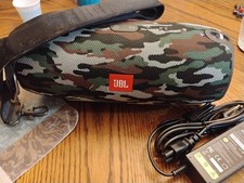 JBL Xtreme Wireless Bluetooth Speaker Camouflage W/Charger Shoulder Strap