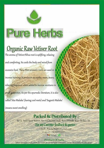 Pure Herbs Organic Raw & Vetiver Root Used For Health - Picture 2 of 54