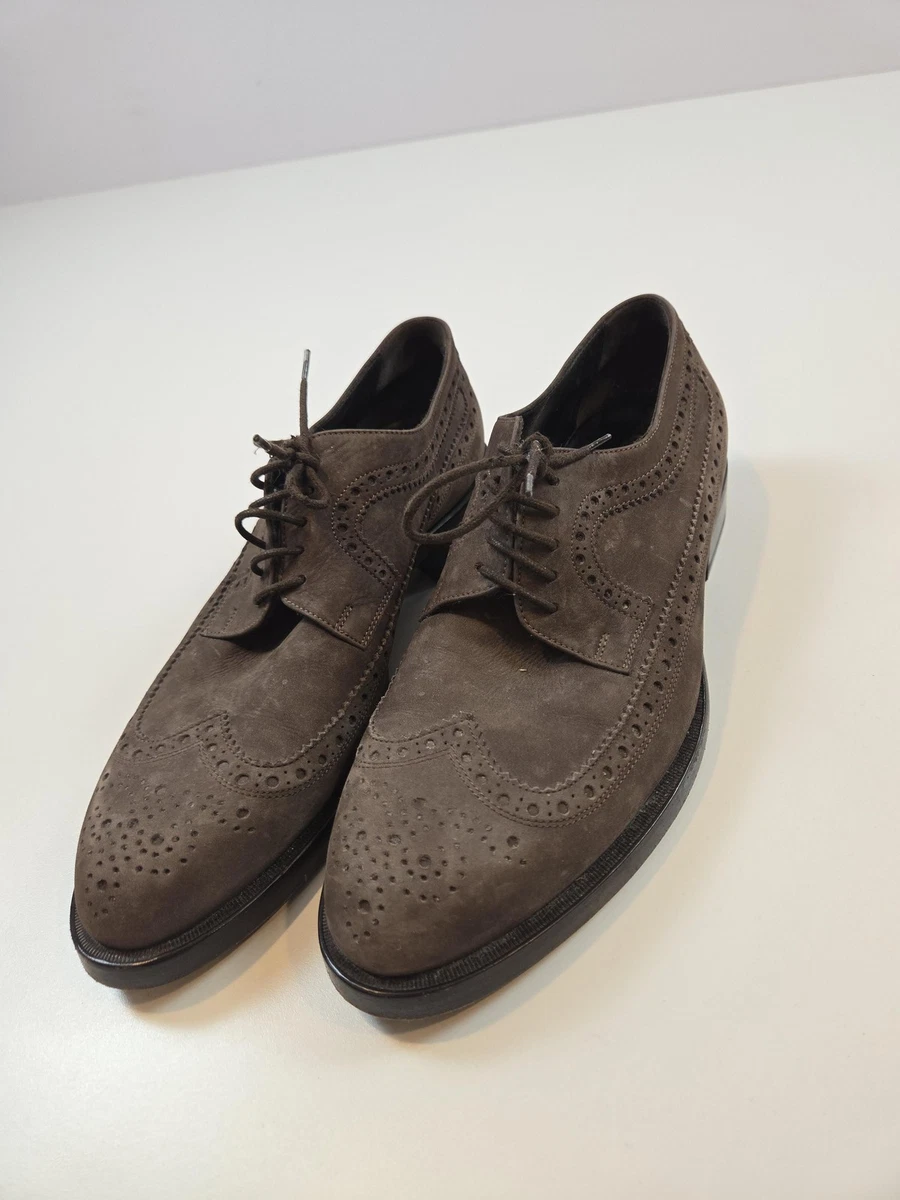 Giorgio Armani 雕花皮鞋男| eBay