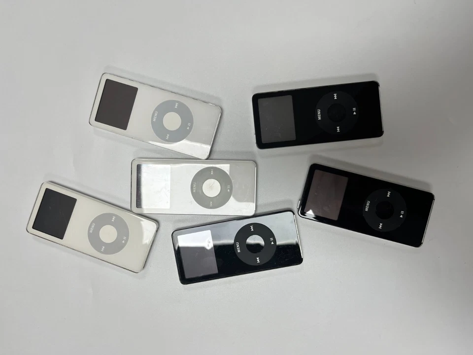 Apple iPod Nano 1ª Generación 1GB, 2GB, 4GB-¡Probado! Batería Nueva - Negro/Blanco Foto 4 de 4