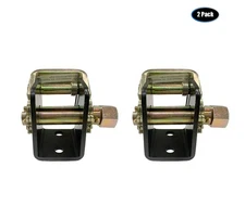 2 Pack Right 2" Tow Dolly Lashing Winch Truck Rack Ratchet Tie Down Strap Binder