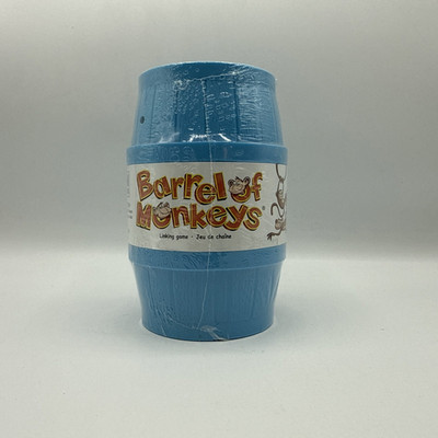 Barrel of Monkeys Milton Bradley #4056 Sealed Brand New Blue 2006