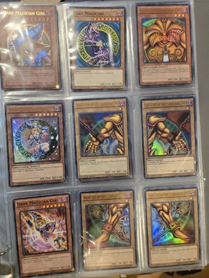 Yugioh ,pokemon And Digimon Small Collection In Binder + 1 Card