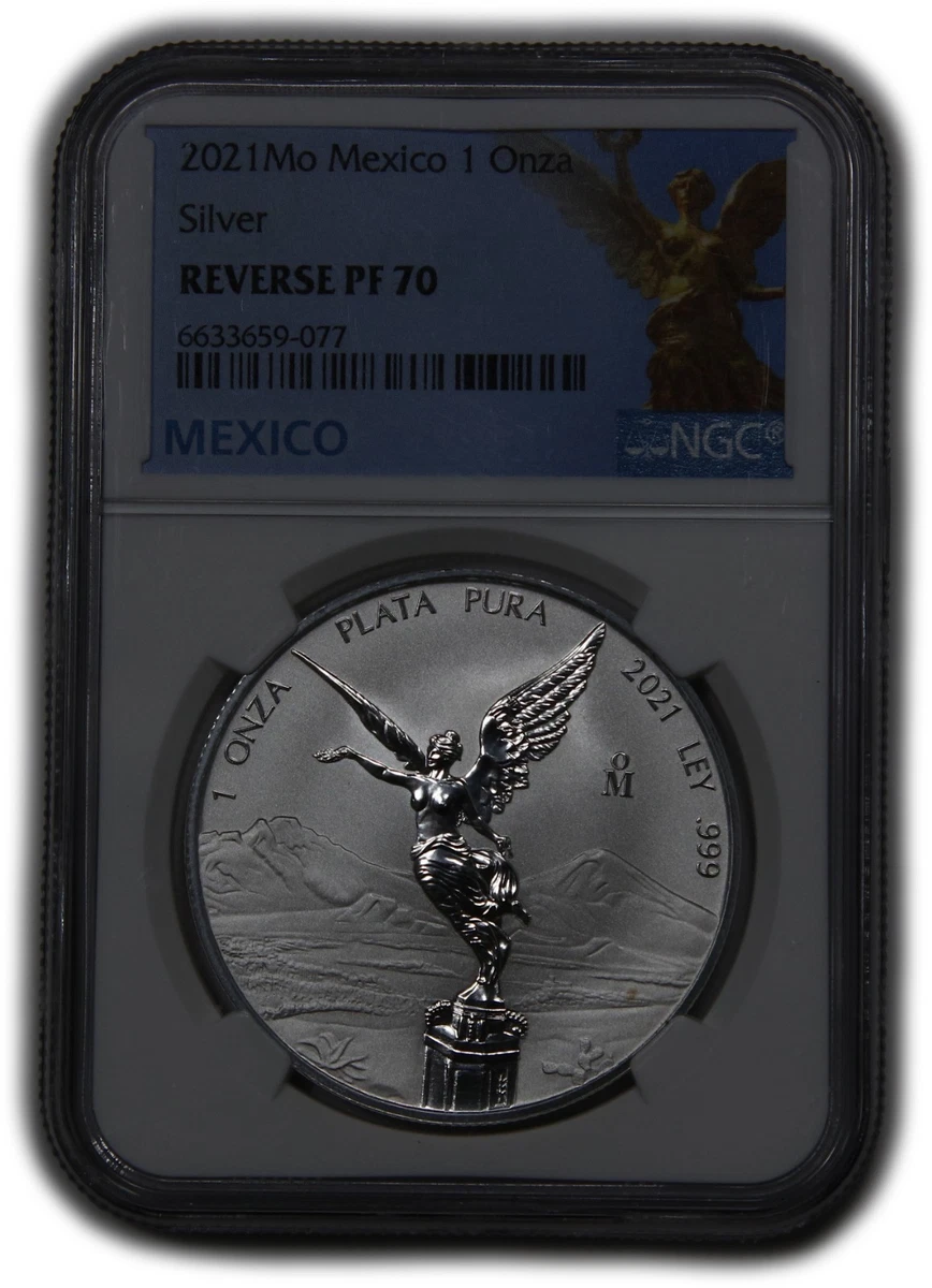 Mexican Libertad Proof NGC Certified Silver Bullion Coins for sale