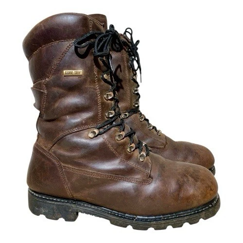 Vintage RedHead Leather Goryex 800 GM Thinsulate #857827 Lace Up Boots Size 11M - Image 2 of 4