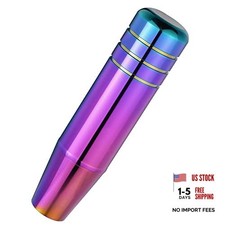 5 Heavy Weighted Shifter Knob Aluminum Alloy Car Gear Lever Metal Multicolor