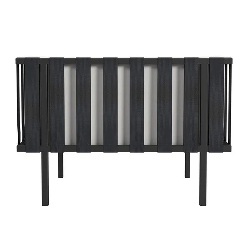 Butler Specialty Company Norway Outdoor Club Chair - Black And White - Picture 5 of 7