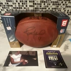 Brett Favre Minnesota Vikings Signed  NFL Football BF Authenticated Autographed