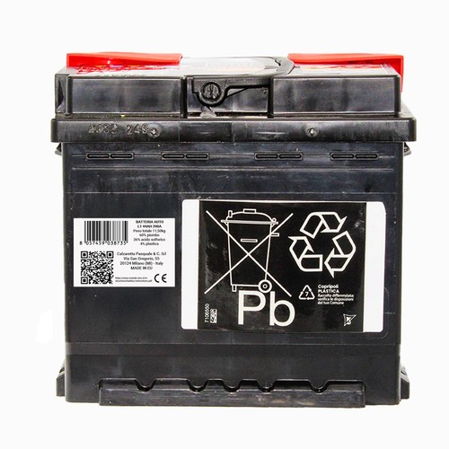 BATTERIA AUTO SPEED L1 44 Ah 390A = FIAMM 44 Ah DX + - Foto 7 di 9