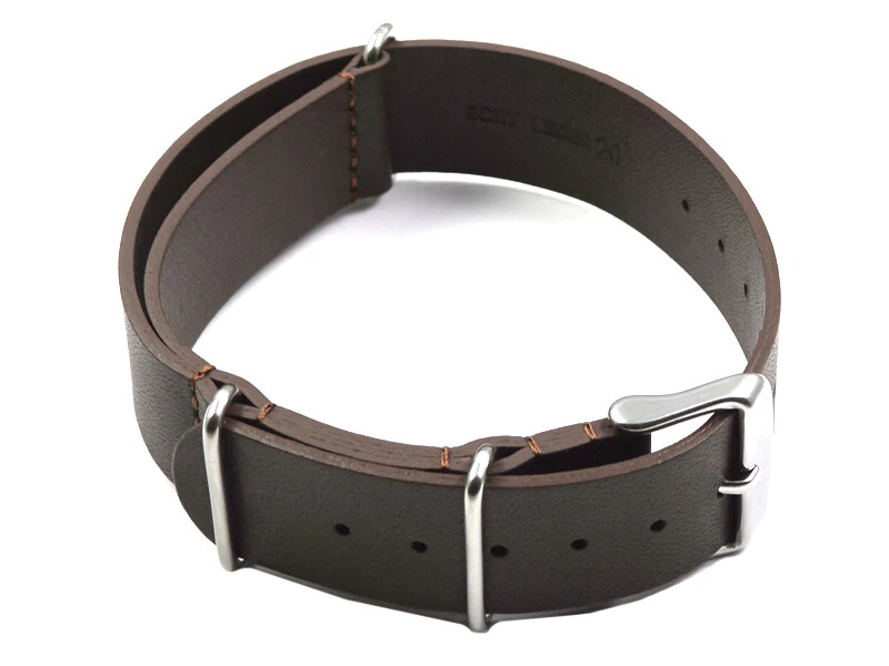 Bracelet Montre NATO Nylon Rayé Jaune Et Bleu - Largeurs : 18, 20, 22, 24mm - Neuf Avec étiquette