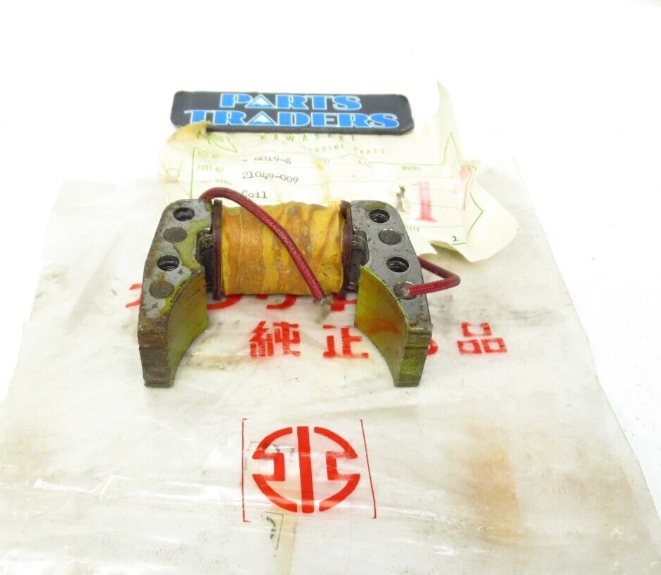 Nuevo de Lote Antiguo Original Kawasaki Bobina Primaria 1970 G31M Centurion G-31M 21049-009 Foto 3 de 4