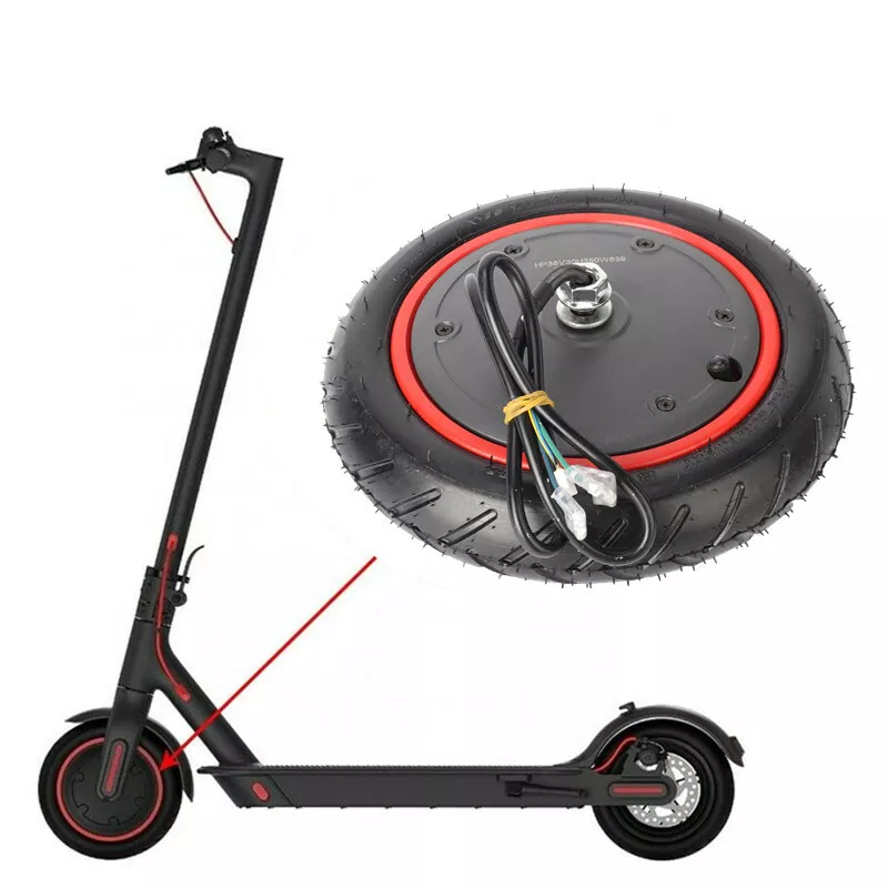 350W FRONT WHEEL MOTOR ASSEMBLED FOR ELECTRIC SCOOTER XIAOMI PRO PRO2