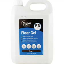 2x Mirius F3 Floor Gel Cleaner Long Lasting Lemon Scent 5L Multi Surface 1.95 per litre