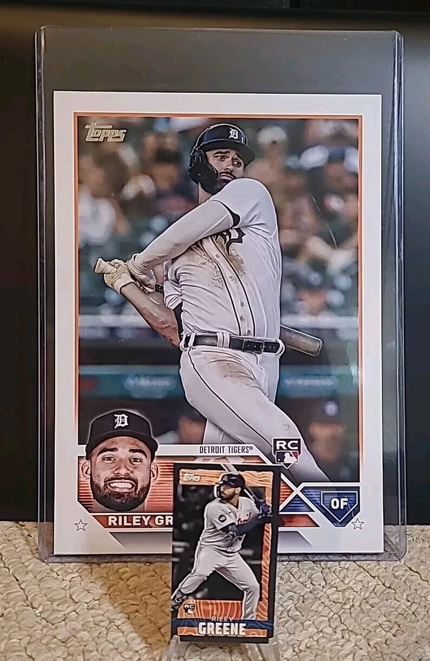 2023 Topps Rip - Mini Black #MRIP-RG Riley Greene /50 (RC) - Image 4 of 4