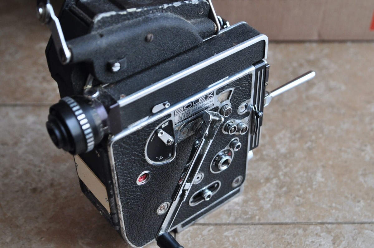 BOLEX H16 美品 BOLEX H16 RX Reflex 16mm Film Camera w/ Kern-Paillard Switar