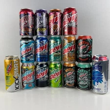 Mountain Dew Brand Special Flavors 12oz Empty Can Collection (You PICK)