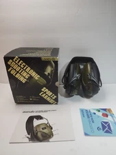 AWESAFE Electronic Shooting Folding Sports Earmuff Connects iPod mp3