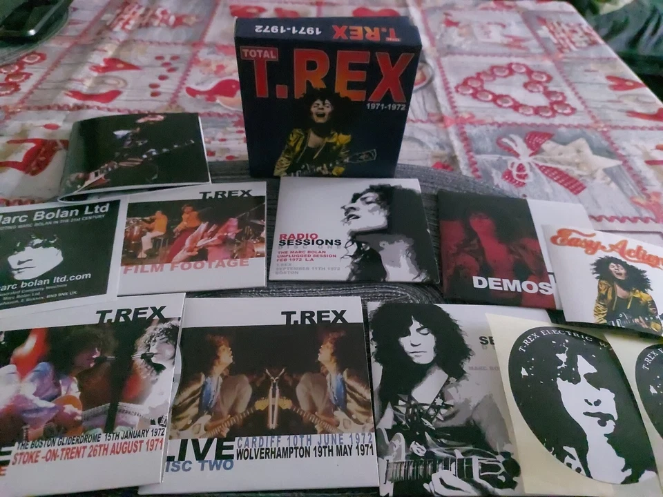 Marc Bolan☆☆Total T.Rex 1971-1972☆5 CD + DVD Box Set ☆☆Easy Action☆LIVE & PROMO☆ - Bild 3 von 4