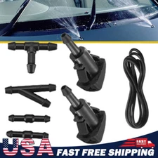 For 2011-2017 RAM 1500 2500 3500 Windshield Wiper Water Washer Spray Nozzle Jet