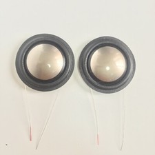 2 AFT 25.4 mm 1 inch TITANIUM Tweeter Diaphragm Aluminium Frame Front Wire 4ohm
