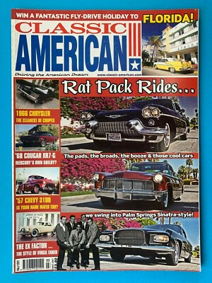 CLASSIC AMERICAN Magazine - Mar 2007 - '68 Cougar XR7-G - '57 Chevy 3100