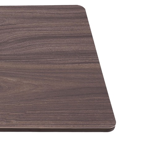 C Table Brown Height Adjustable C-Shaped Side Table Adjustable With 4 Wheels - Picture 10 of 17