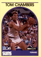 1990 Hoops 100 Superstars #77 Tom Chambers Phoenix Suns