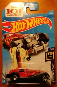 hot wheels cruella deville