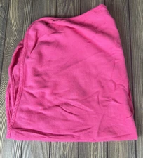 Parents Choice Pink Waffle Knit Baby Blanket 29” x 35”