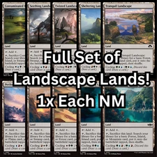 MTG Fetch Lands Landscape Lands Set of 10 1x Each Commander EDH MH3 Near Mint