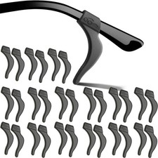 21 Pairs Silicone Eyeglass Ear Grips Anti-Slip Temple Tips Sleeve Retainers Set