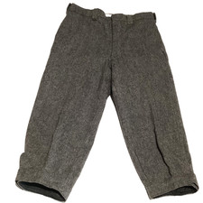 Vintage Woolrich The Teton Wool Outdoor Pants Mens 32x20 Cropped Length Knickers