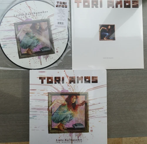 Tori Amos LITTLE EARTHQUAKES Graphic Album Deluxe Set / B Sides Pic Disc SEALED