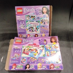 LEGO Friends Butterfly Beauty Shop & City Park Cafe - Open Boxes